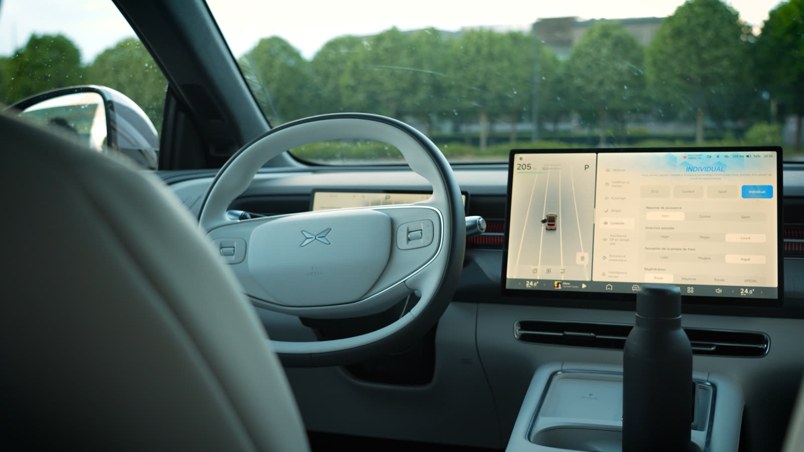 Intérieur et écran du XPENG G6